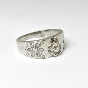 925 Sterling Silver Ganesh Gents Ring