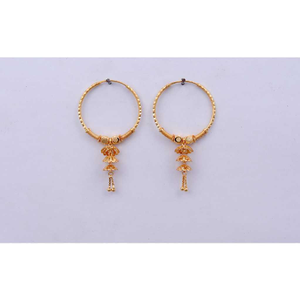 18KT Gold Round Shape Bali