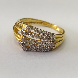 Classic Gold Ring Women HKG-36521