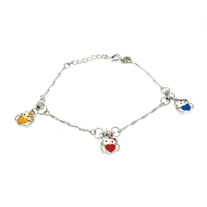 925 Sterling Silver Kids Bracelet MGA - BRS16