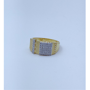 22Kt Gold CZ Exclusive Gents ring SSJ-R002