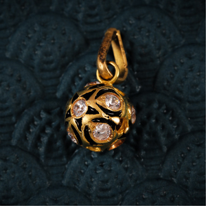 22K CZ CLASSIC PENDANTS