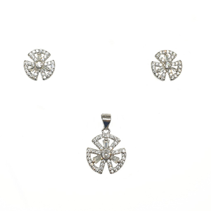 925 sterling silver designer pendant set mga 