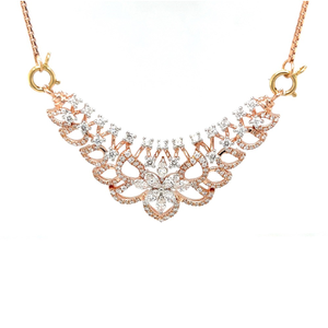 Fancy Diamond Tanmaniya Mangalsutra Pendant
