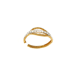 22K Gold CZ Diamond Ring MGA - LRG0035