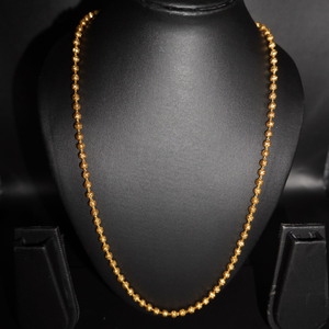 22k Gold Fancy Plain Chain 228R1