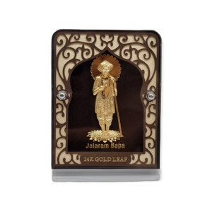 24kt Gold Leaf Jalaram Bapa MGA - AGE0125