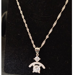 92.5 silver ladies pendants chain rh-pc489