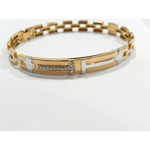 Italian 18kt Gents kada