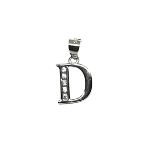 925 Sterling Silver Alphabet (Letter D) Penda