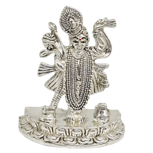 Silver Shrinathji Murti for Home decor