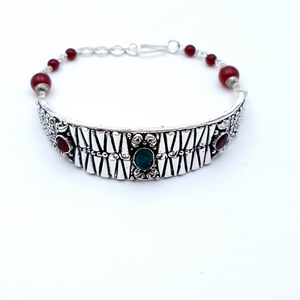 925 sterling silver antique bracelet