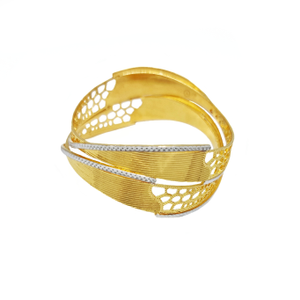 New Designer 1 Gram Gold Forming Bangles MGA 