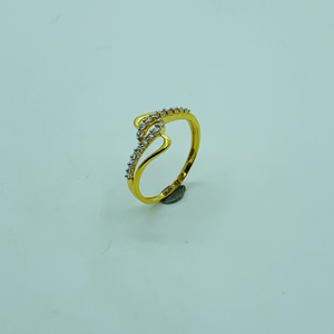22ct gold diamond ring