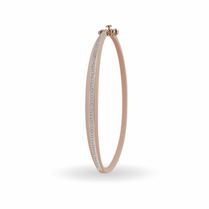 Daily Wear 18k Rose Gold Lady Bracelet