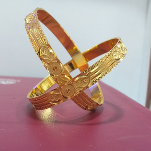 One gram Gold Kalaktte Design Bangles For Wom