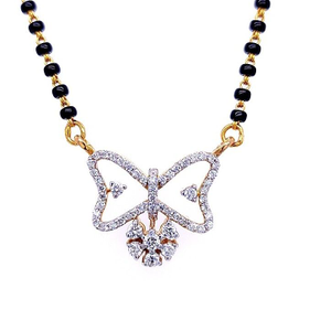 Salvina diamond mangalsutra