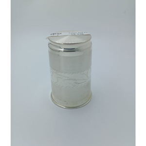 Silver pooja item glass Flet Design