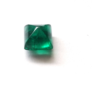 2.47ct cushion green emerald-panna