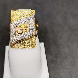 916 men's fancy gold ring