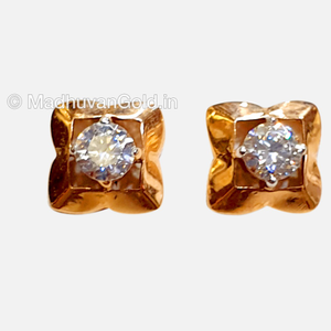 18KT Rose Gold Attractive Diamond tops
