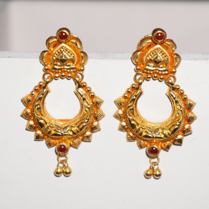 22k Gold Modern Earrings 37R186