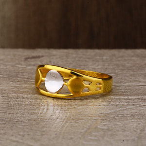 Ladies 916 gold designer ring -lpr110