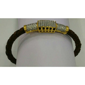 916 Gold CZ Stone Designer Bracelet