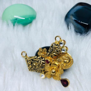 916 gold jadtar mangalsutra pendants msp-0001