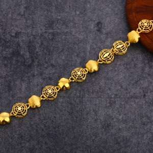 916 Gold Ladies Hallmark Gorgeous Bracelet LP