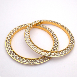 GOLD HALLMARK KHUBA BANGLE - UBA1090