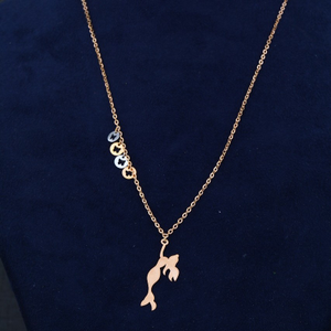 18kt/750  rose gold alloi pendent chain for w