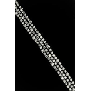 Plan Simple 9KT Swarovski Ladies Bracelet