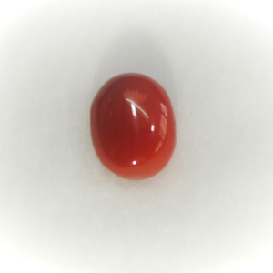 3.73ct oval natural red-coral (mung