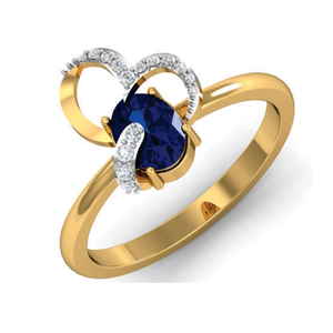 14KT GOLD  STONE RING