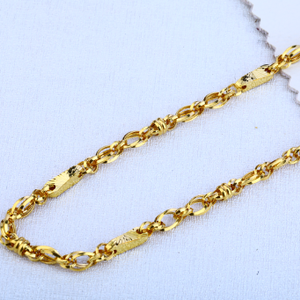 916 gold mens choco chain mch130