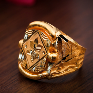 22k plain jents ring