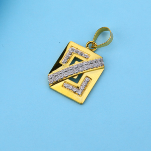 22ct Gold Hallmark Classic Pendant LFP32