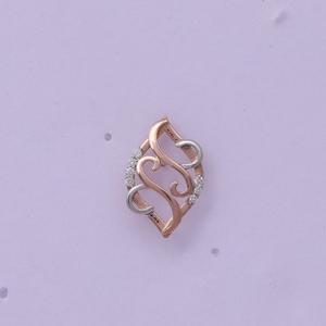 18 carat gold real daimonds ladies earrings R