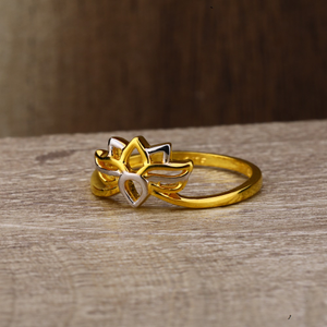 Ladies 22K Gold Casting Ring -LPR114