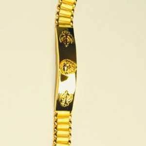 Gold Modern Gents Bracelet