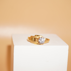 22k Gold Gorgeous Plain Rings 278R8