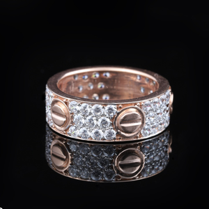 18K Gold Classy Diamond Ring