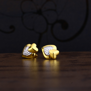 Ladies 916 CZ earring -LPE111