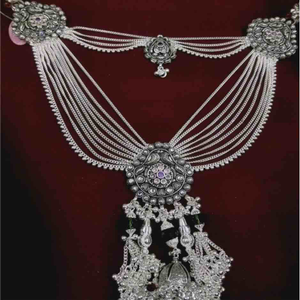 Silver Ladies Antique Waist Belts