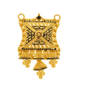 Glorious 22karat gold pendant