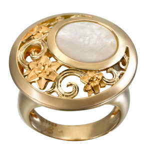 Fine Jewelry 18 Kt Hallmark   Yellow Gold Opa