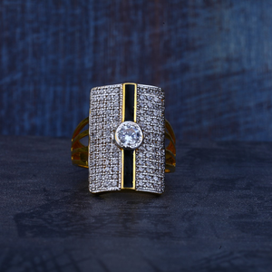 916 Cz Gold Ring MR442