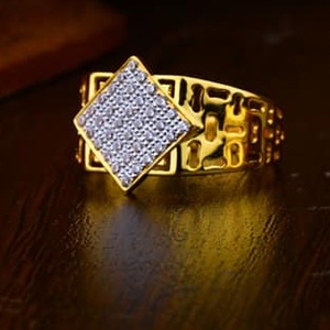 916 Gold Gents Ring 0013