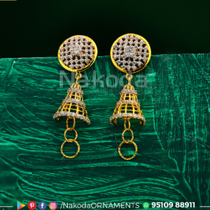 22KT Gold Women's Hallmark Gorgeous Jhummar E